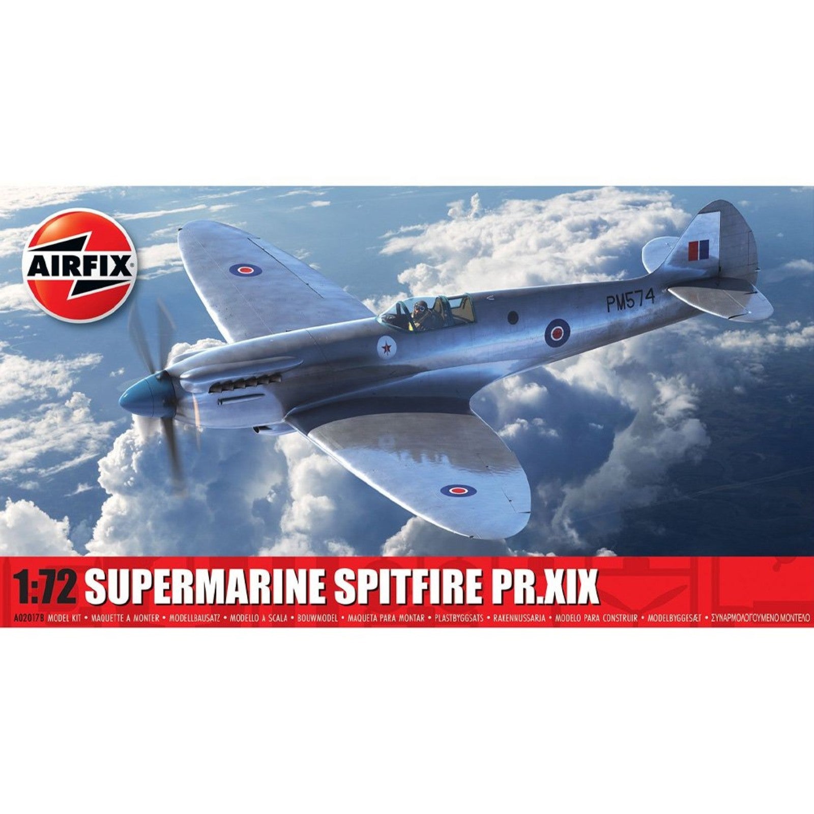 AIRFIX 1/72 SUPERMARINE SPITFIRE PR.XIX